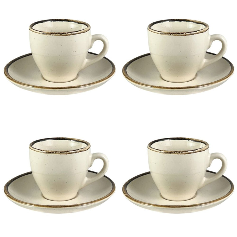 Set 4 tazze crema