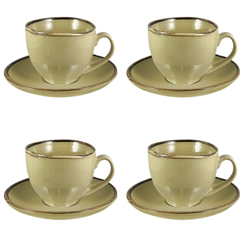 Set 4 tazze fango