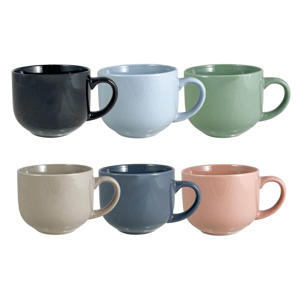 Tazze 6 colori misti secondo tipo