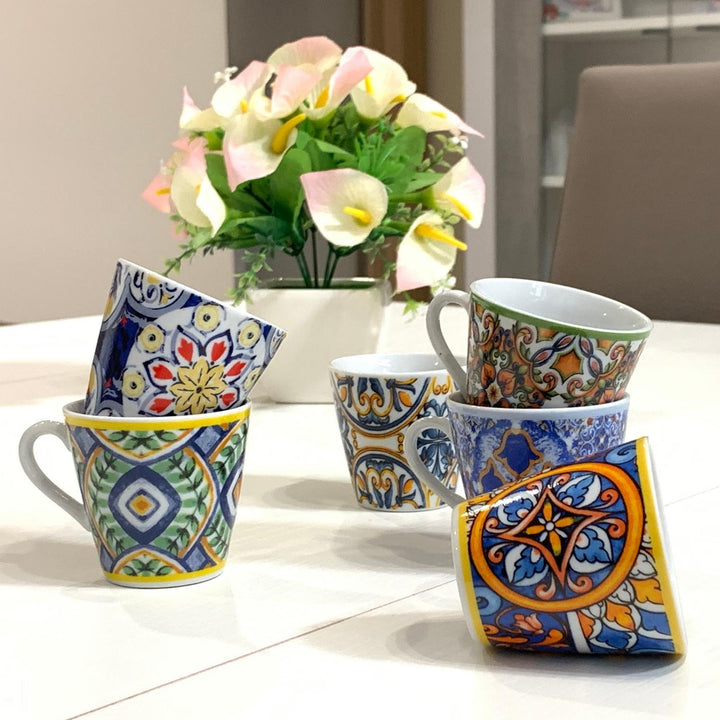 Tazza caffè varie fantasie