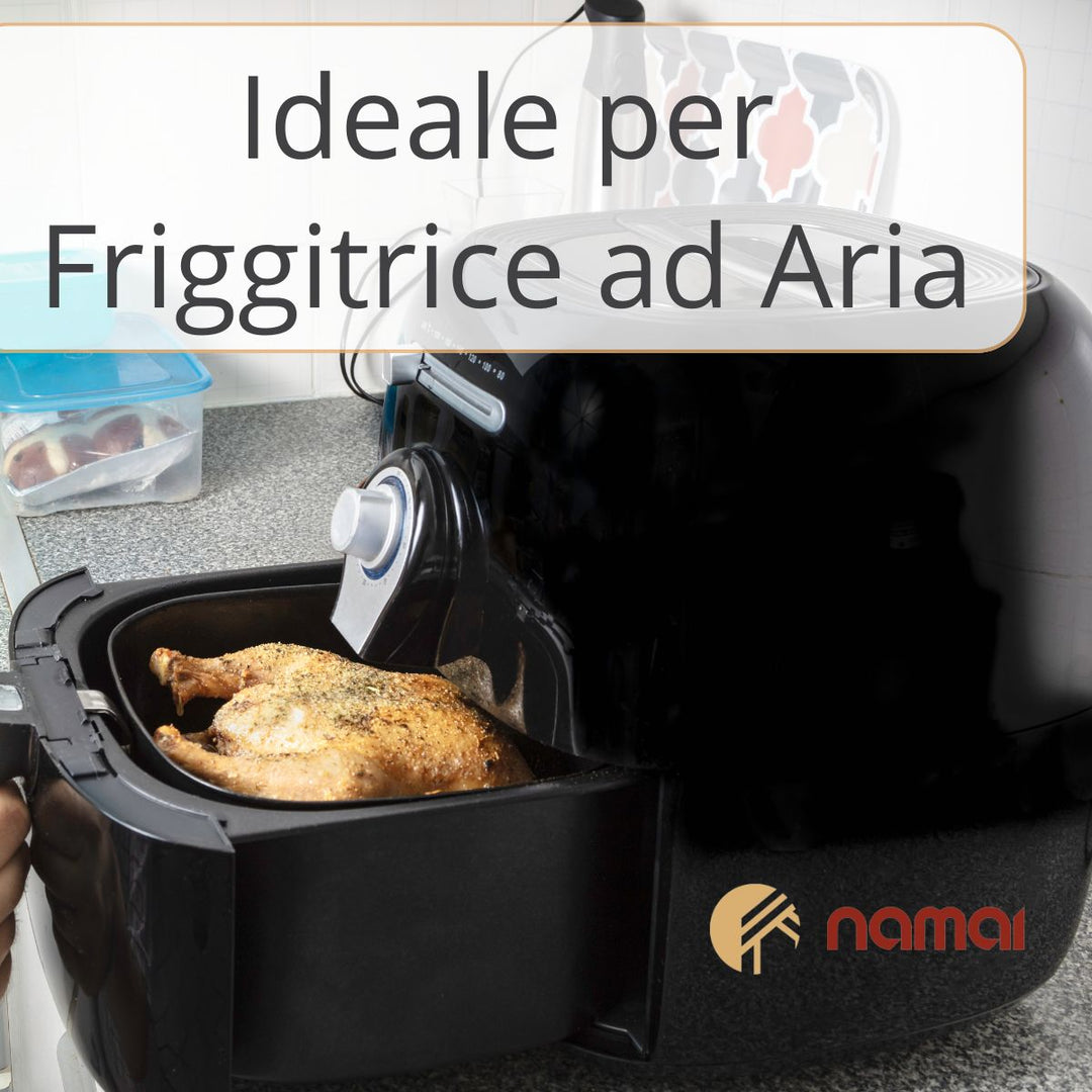 Set Teglia 20x20 e Spruzzino Olio | Cucina Sana e Croccante con Facilità