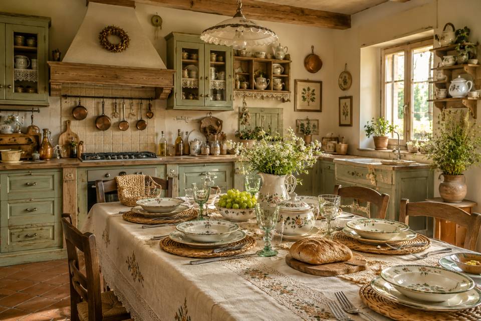 Come ricreare lo stile tradizionale in cucina, proprio come quello delle nonne