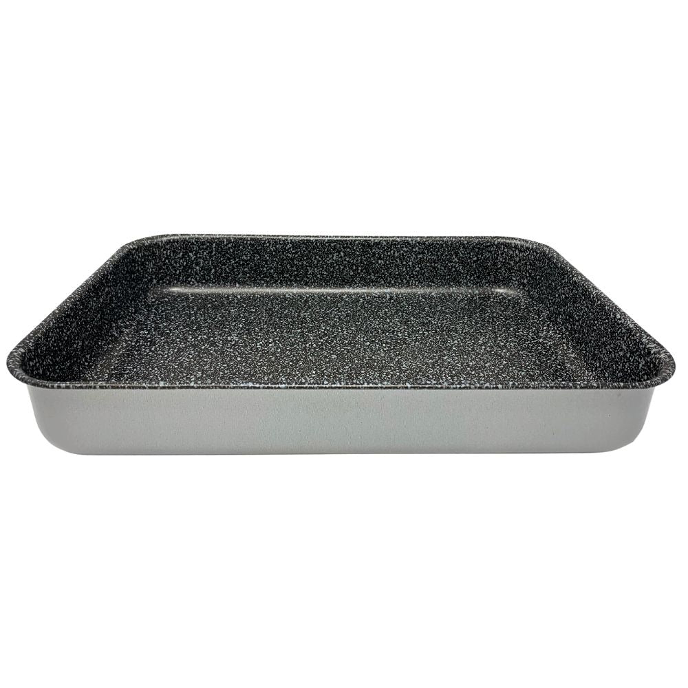 NutriChef Blue Diamond Teglia Da Forno 33 Cm: Antiaderente, Resistente Ai Graffi E Uniforme