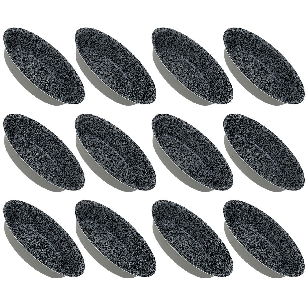 Set 12 stampi per pasticciotti leccesi, antiaderenti in alluminio (33633596) (38867207)