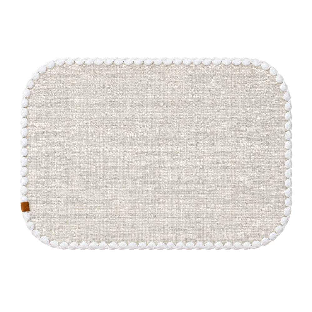 Set 6 Sottopiatti - Tovagliette Rettangolari - 38cm | Grigio