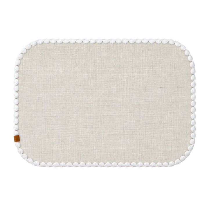 Set 6 Sottopiatti - Tovagliette Rettangolari - 38cm | Grigio