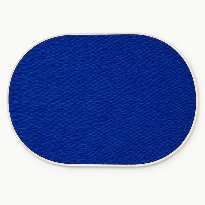 Set 6 Sottopiatti - Tovagliette Ovale - 45x30 | Blu