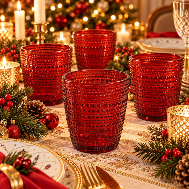 Set 6 Bicchieri Acqua – Un Tocco di Eleganza e Magia per la Tua Tavola