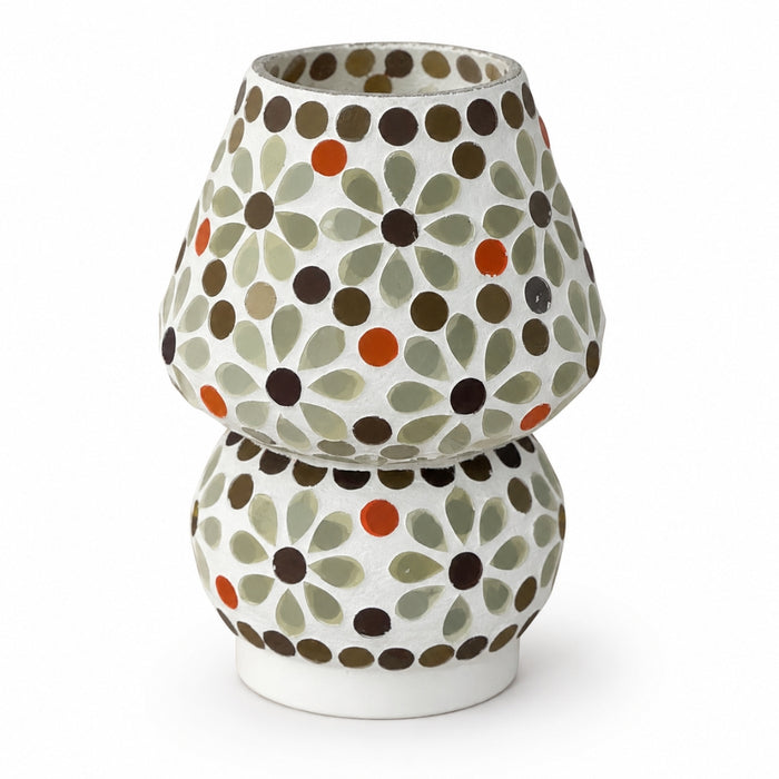Lampada da tavolo Mosaico - Petalo d'Autunno