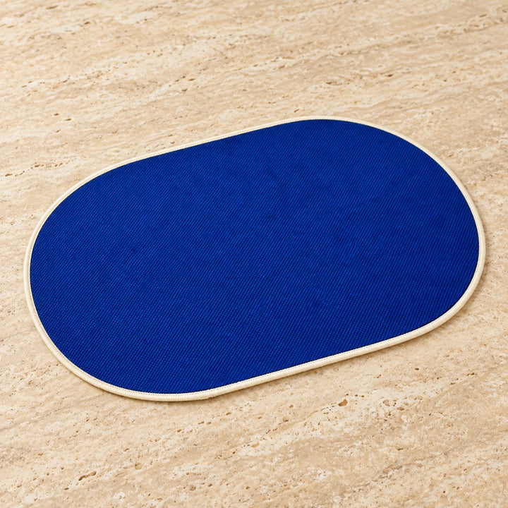 Set 6 Sottopiatti - Tovagliette Ovale - 45x30 | Blu