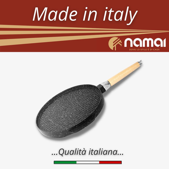Padella Antiaderente Bistecchiera Antiaderente Pietra