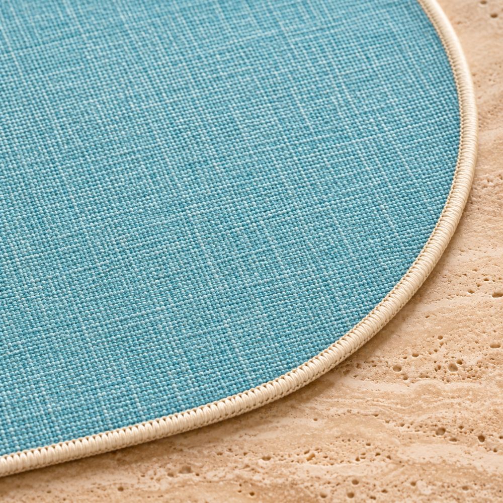 Set 6 Sottopiatti - Tovagliette Ovale - 45x30 | Cielo