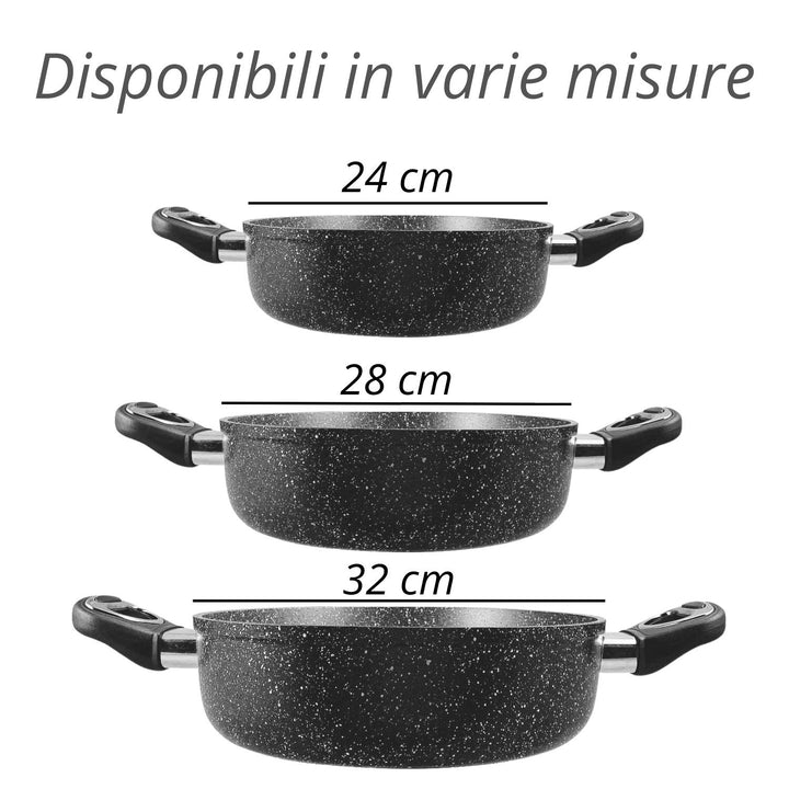 Tegame rovente misure varie