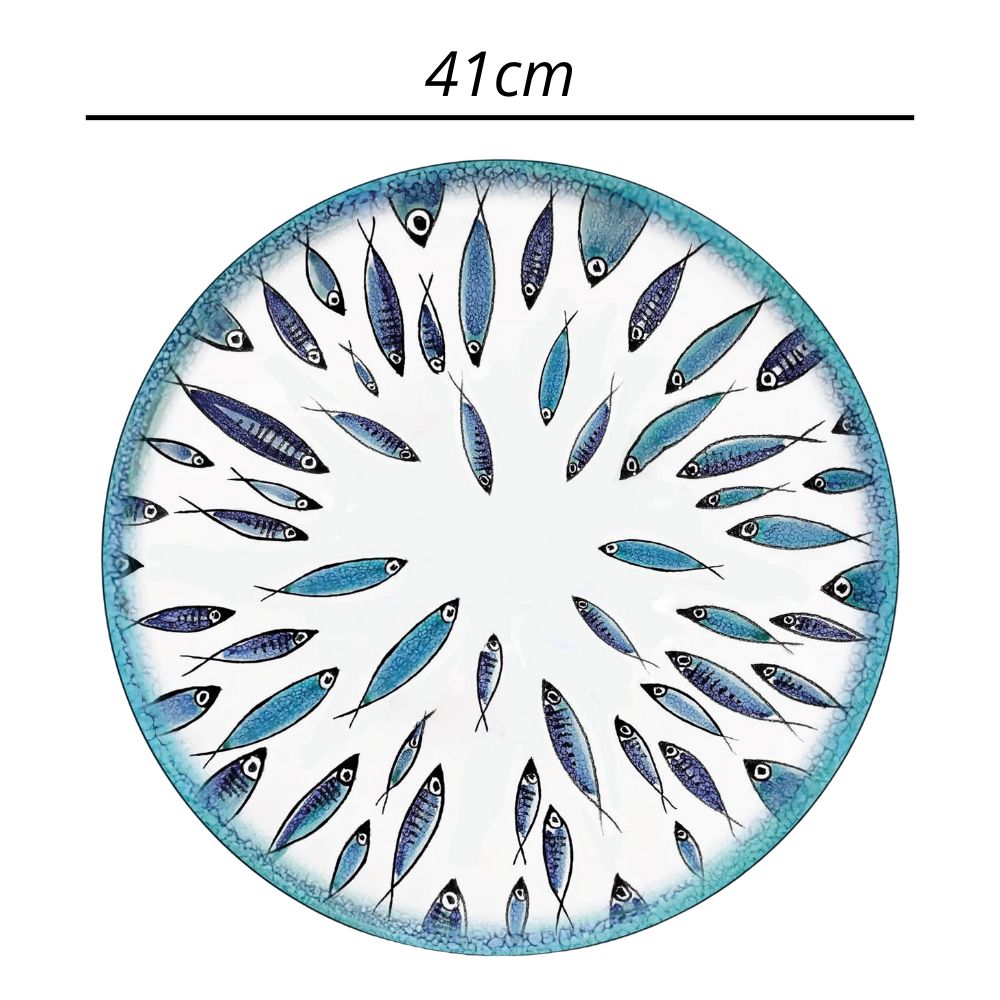 Piatto con fantasia fish (33633217) (38866806)