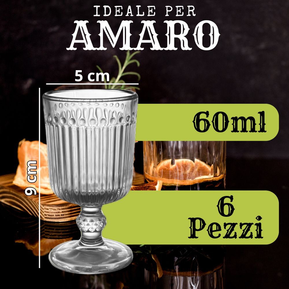 set 6 bicchierini da liquore (33634474) (38867896)