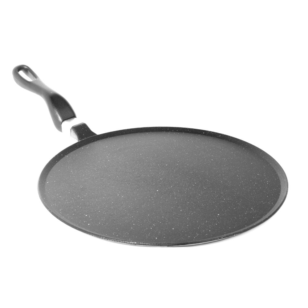 Padella rotonda antiaderente in alluminio sabbiato, 5 strati di rivestimento, alta qualità (33633105) (38866697)