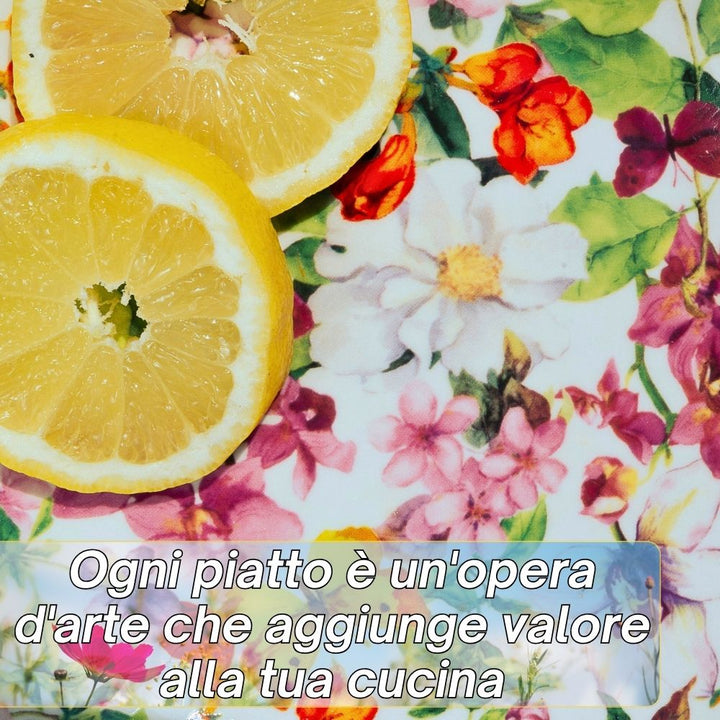 Servizio Piatti 18 Pezzi in Porcellana – Spring | Colore e Freschezza sulla Tua Tavola