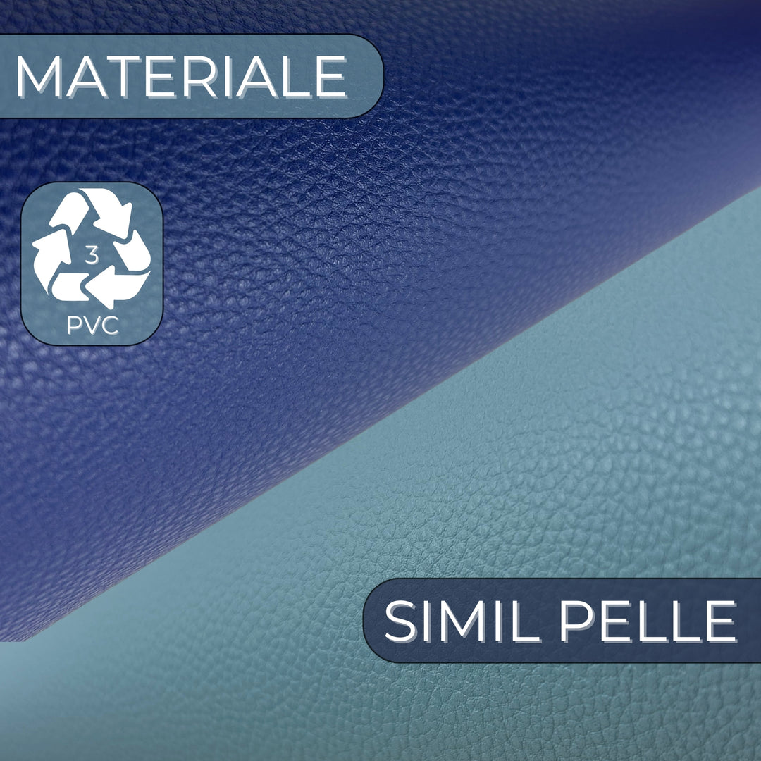 Sottopiatti - Tovagliette Americane Lavabili | Similpelle Blu - Tiffany