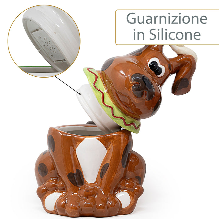 Porta Biscotti Cane con Sensore Sonoro