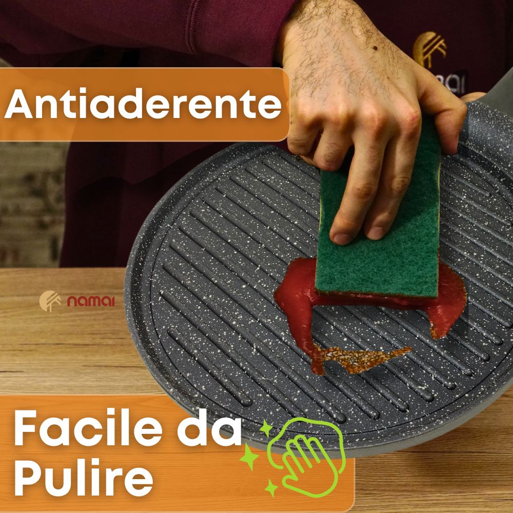 Set Bistecchiera & Piastra Waffle | Tognana (2 pezzi)
