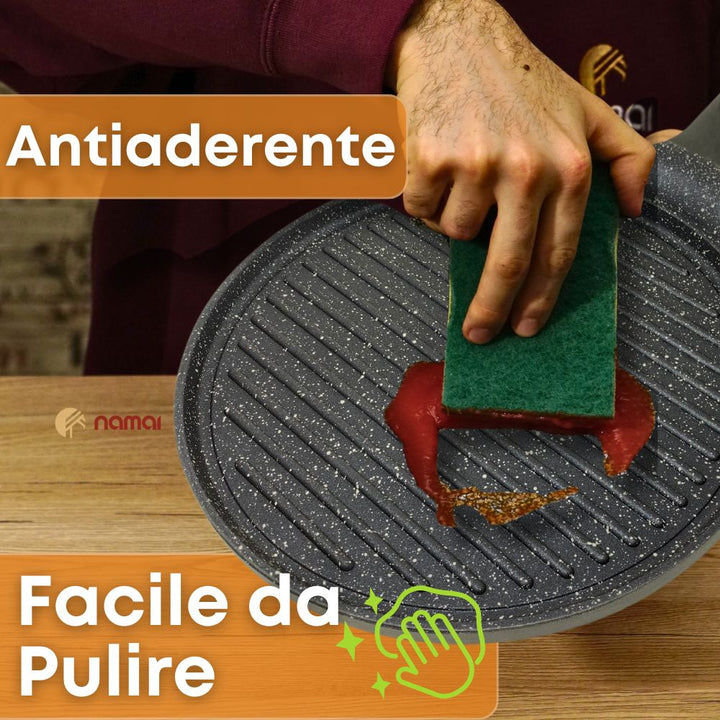 Set Bistecchiera & Piastra Waffle | Tognana (2 pezzi)