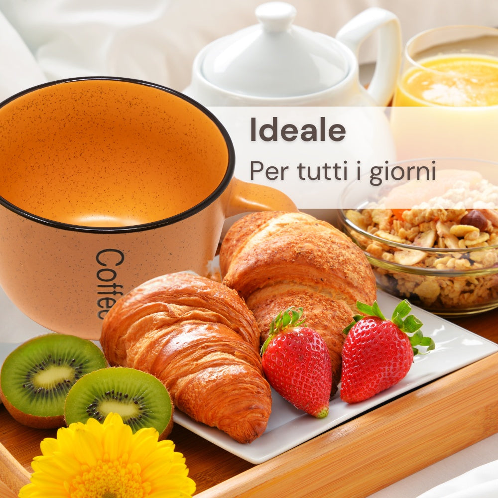 Tazza Colazione Grande aranacione e colazione