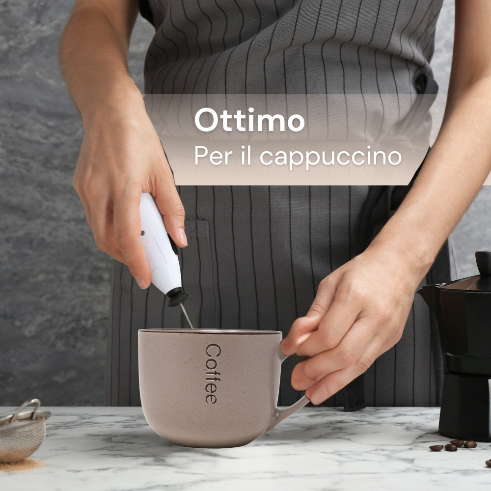 Tazza Colazione Grande grigia