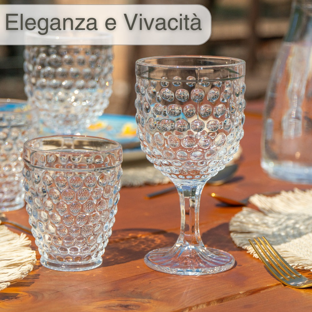 Set da 6 Bicchieri Acqua Vetro 265 ml trasparenti descrizione (33634536) (38867927)