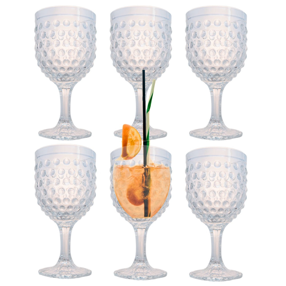 Set da 6 Bicchieri Vino - 270 ML trasparenti aperitivo (33634547) (38867938)