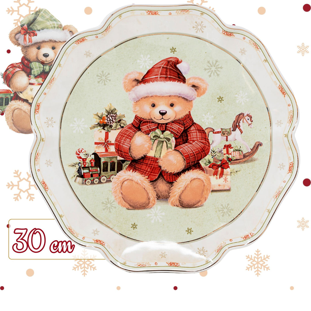 Piatto Panettone 30 cm – Coccole | Dolcezza in Tavola