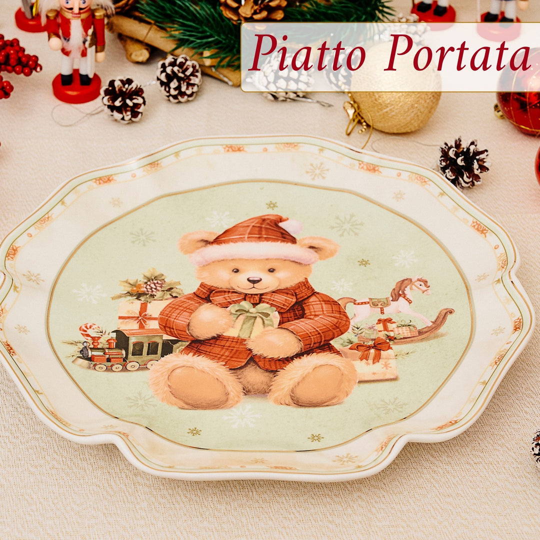 Piatto Panettone 30 cm – Coccole | Dolcezza in Tavola