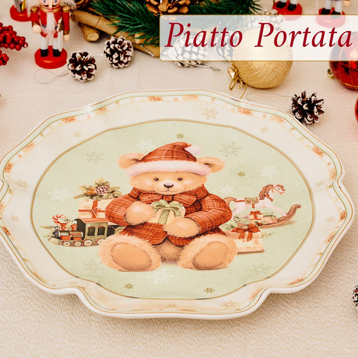 Piatto Panettone 30 cm – Coccole | Dolcezza in Tavola