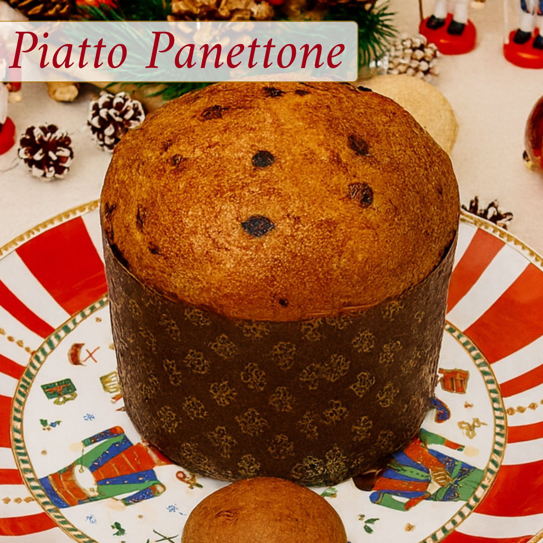 Piatto Panettone 30 cm – Schiaccianoci | Eleganza in Tavola