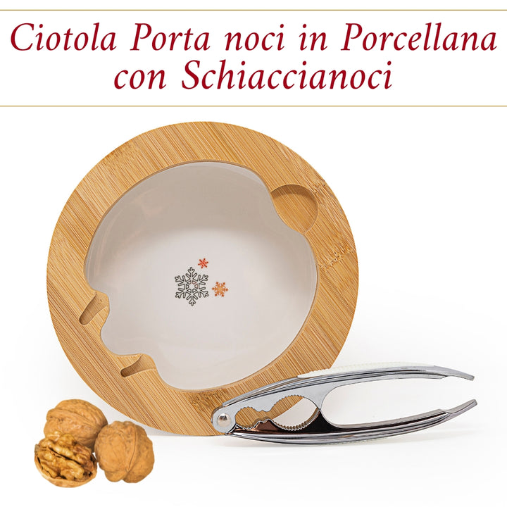 Set di Porta Noci e Schiaccianoci per Noci