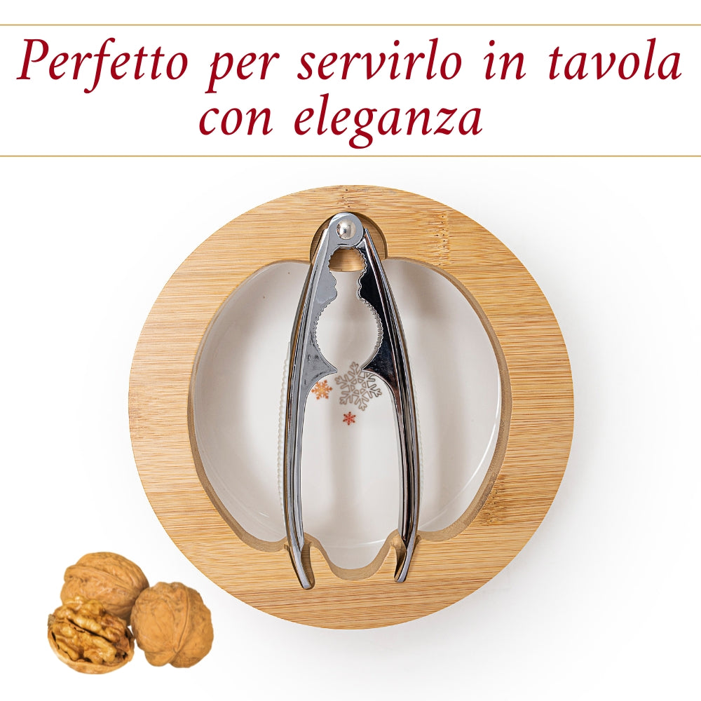 Set di Porta Noci e Schiaccianoci per Noci