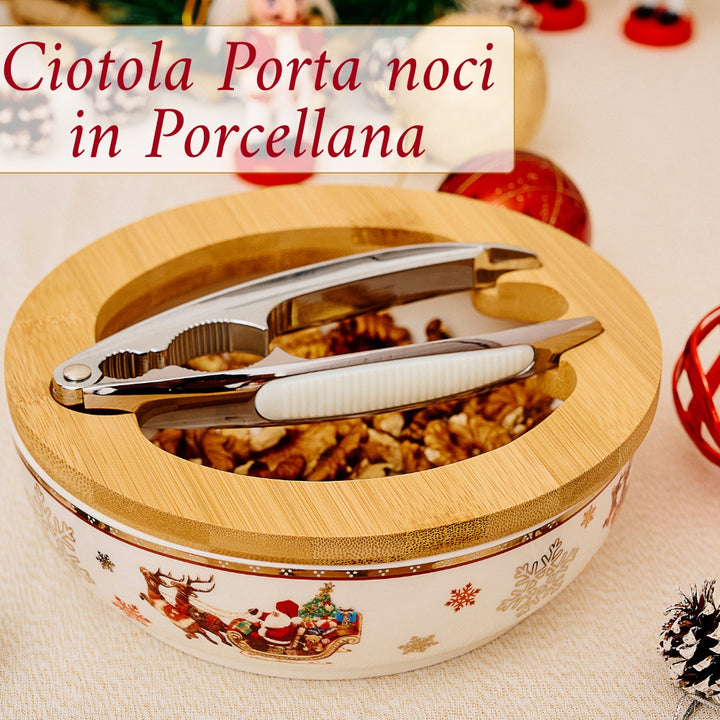 Set di Porta Noci e Schiaccianoci per Noci