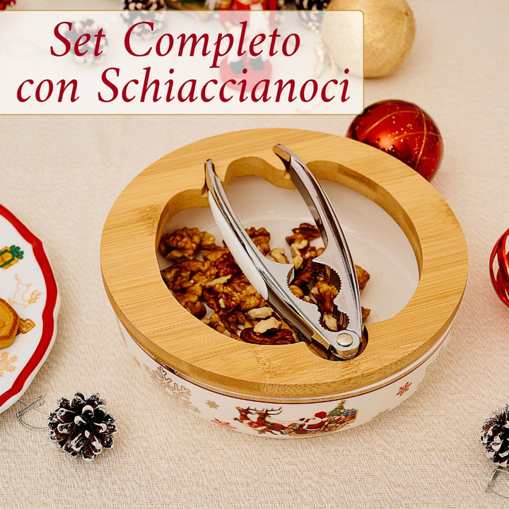 Set di Porta Noci e Schiaccianoci per Noci