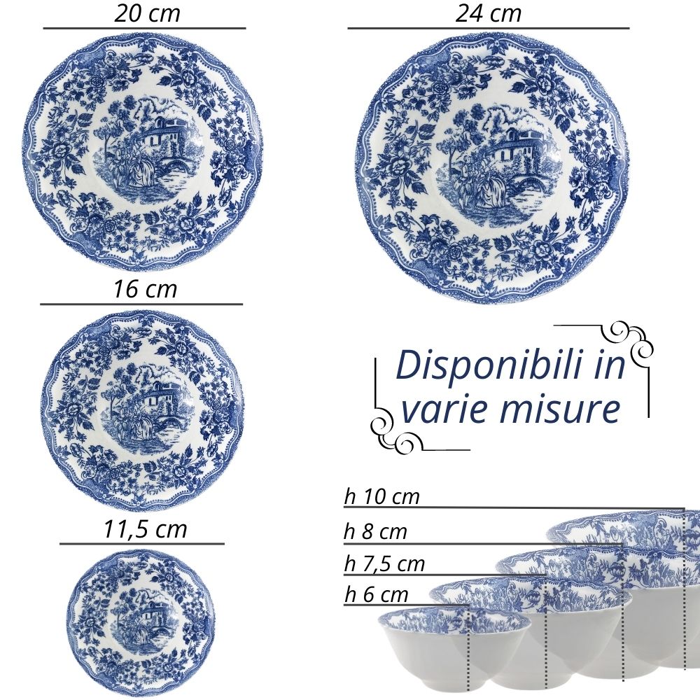 Ciotola inglese blue varie dimensioni (33632939) (38866319)
