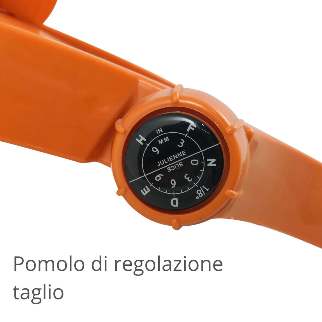 Mandolina affettatrice regolabile in plastica pomolo di regolazione