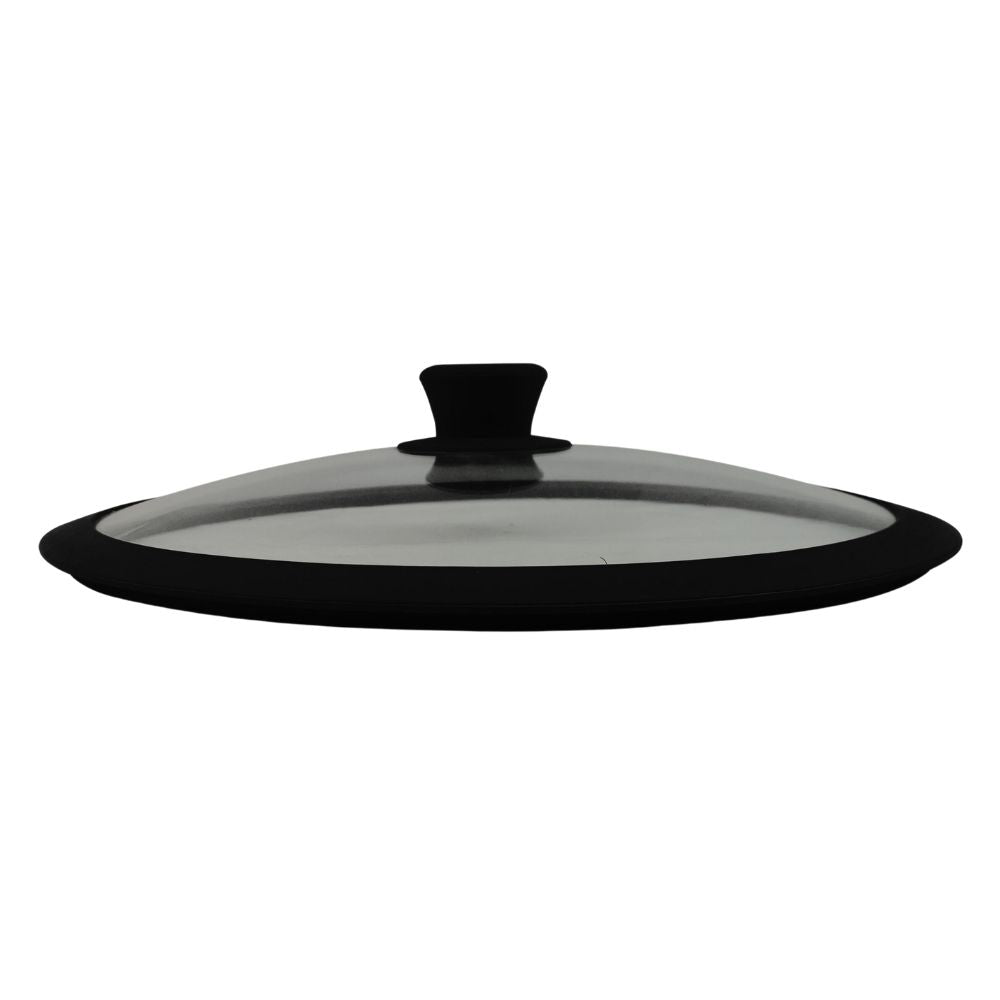 Coperchio In Vetro Con Bordo In Silicone Antiurto Grigio (33632970) (38866355)