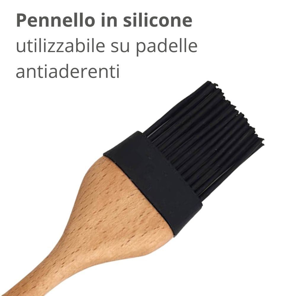 Pennello nero in silicone per padelle antiaderenti (33633138) (38866728)