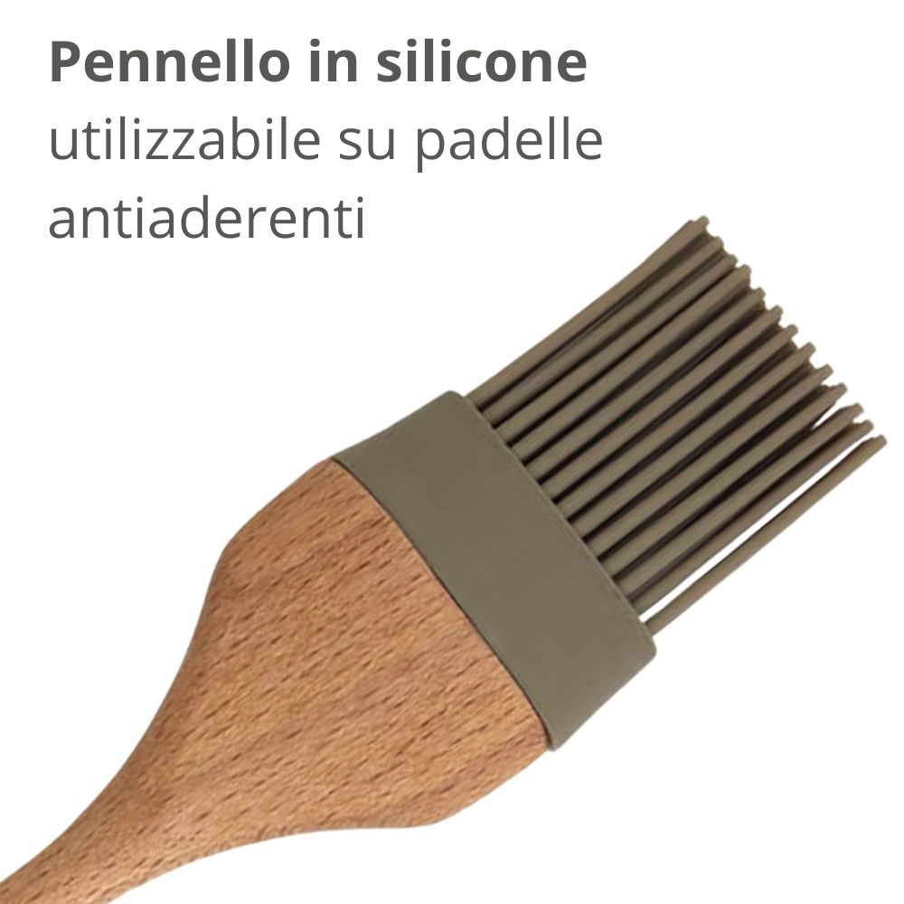 Pennello tortora in silicone per padelle antiaderenti (33633143) (38866731)
