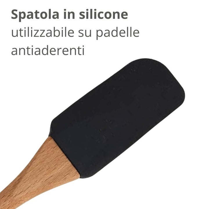 Spatola Nera per padelle antiaderenti