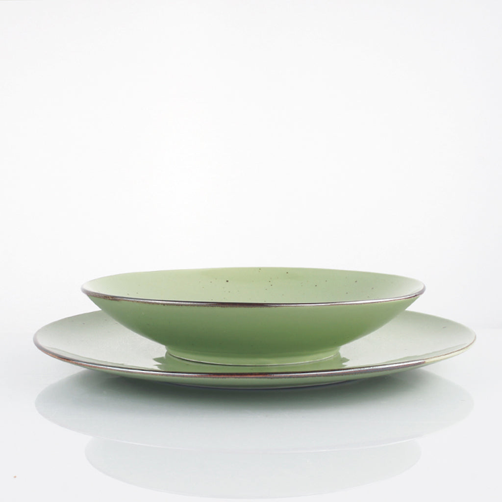 Piatto piano 28 cm Cottage Green
