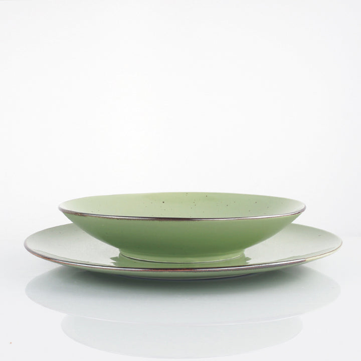 Piatto piano 28 cm Cottage Green